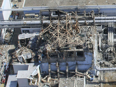 a nuclear plant accident of Fukushima in Japan　