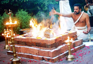 a ceremony of the modern Hinduism
